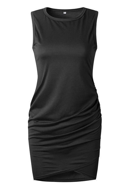 Stunncal Asymmetry Ruched Sheath Mini Dress£¨7 colors£©