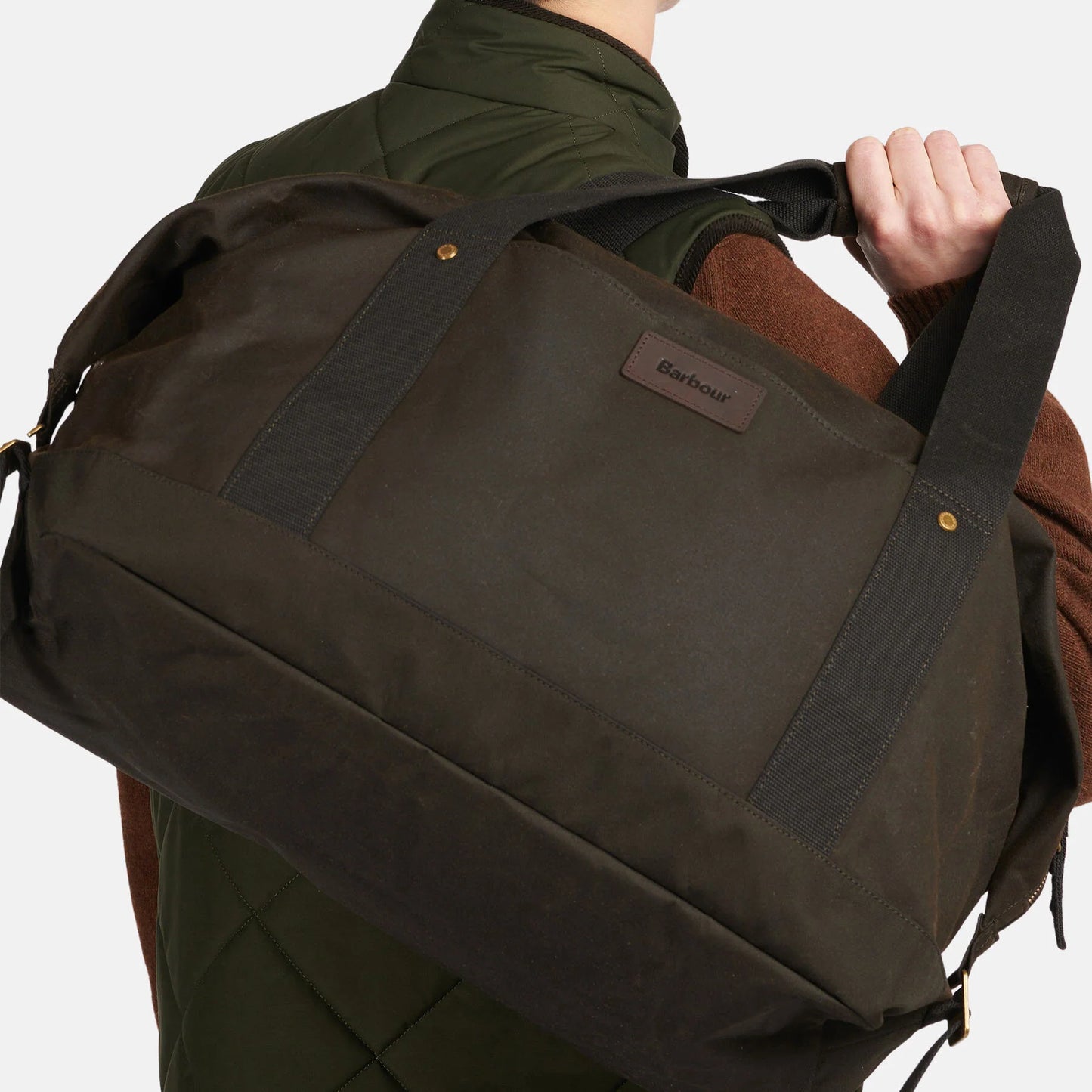 Essential Wax Holdall - OLIVE
