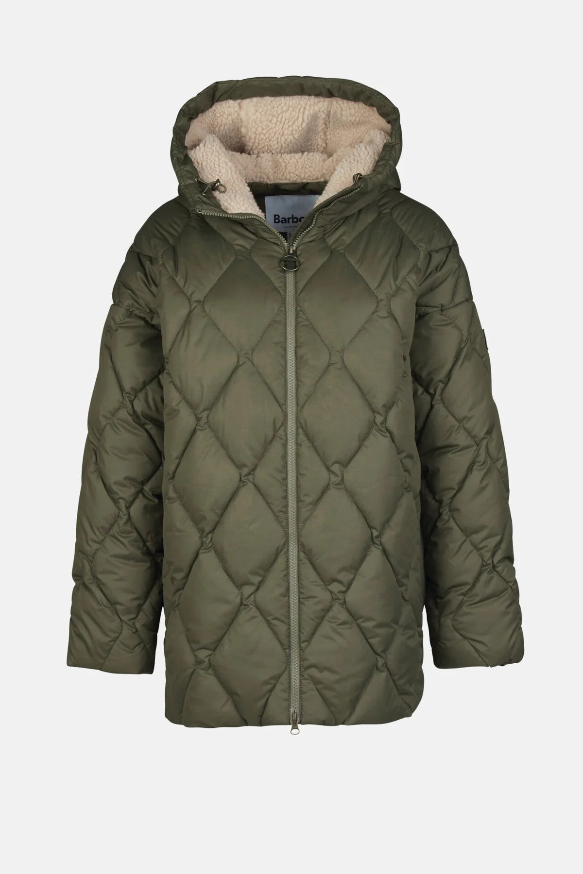 Aster Quilted Jacket - DEEP OLIVE