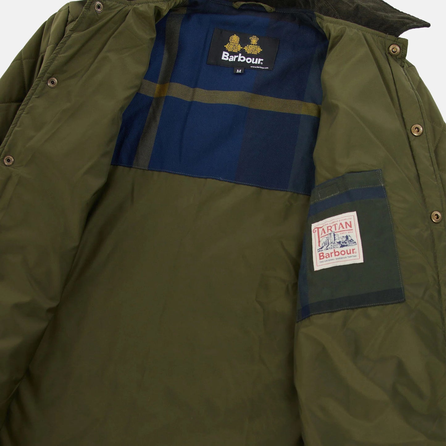 Herron Quilt Jacket - SAGE OLIVE NIGHT
