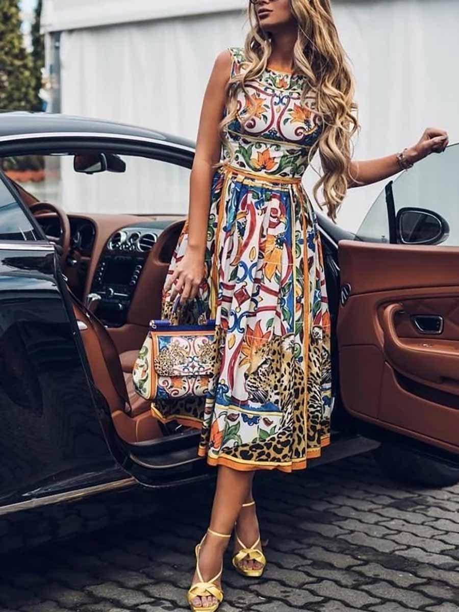 Stunncal Sleeve Bohemian Dress