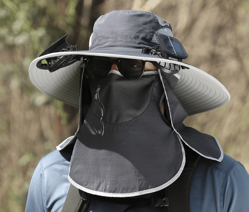 ??Best father¡®s Day Gifts?2025 New Ultralight Solar Fan Sun Hat ¨C Lighter Than a Baseball!?(Only 11oz)£ºJapanese Design