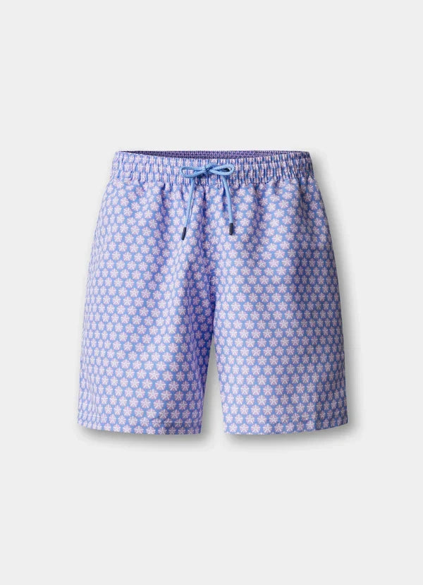 Seashell Print Swim Trunk