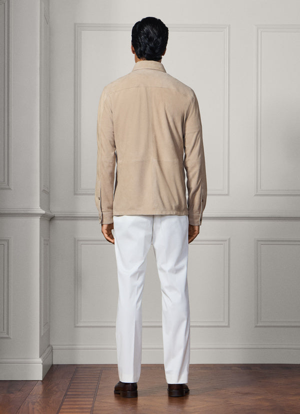 Suede Overshirt