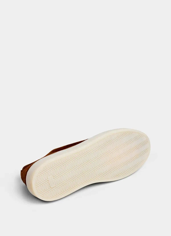 Suede Lace Moccasin Shoe