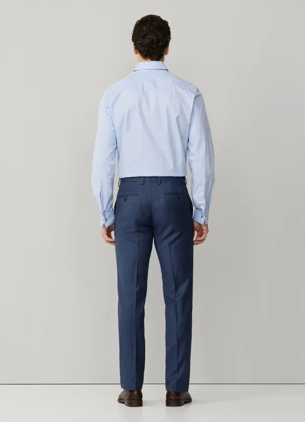 Wool Sharkskin Suit - Woven In Italy