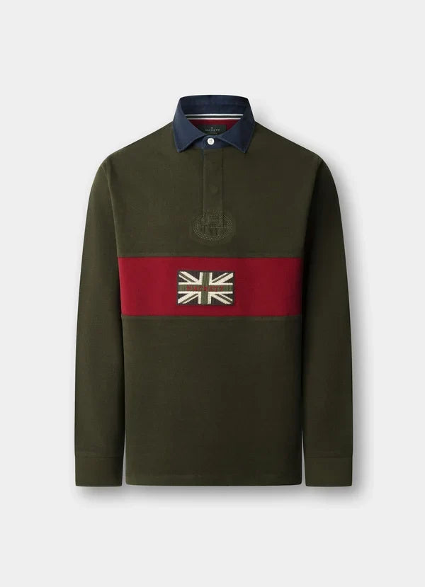 Classic Fit Long Sleeve Peaks Rugby