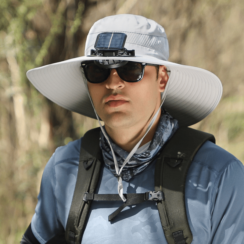 ??Best father¡®s Day Gifts?2025 New Ultralight Solar Fan Sun Hat ¨C Lighter Than a Baseball!?(Only 11oz)£ºJapanese Design
