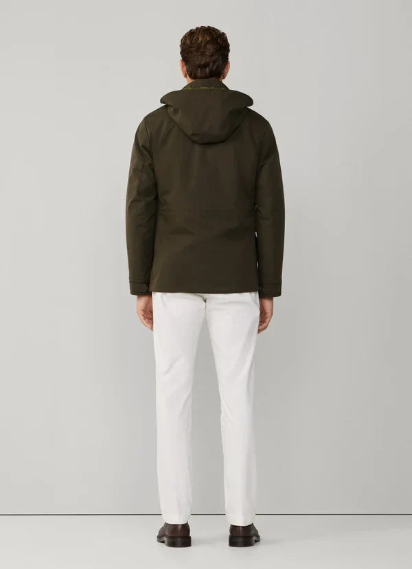 Water Resistant Hooded Car Coat