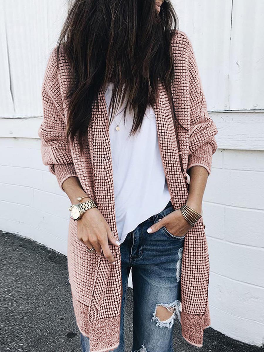 Stunncal Knitted Sweater Cardigan £¨3 colors£©