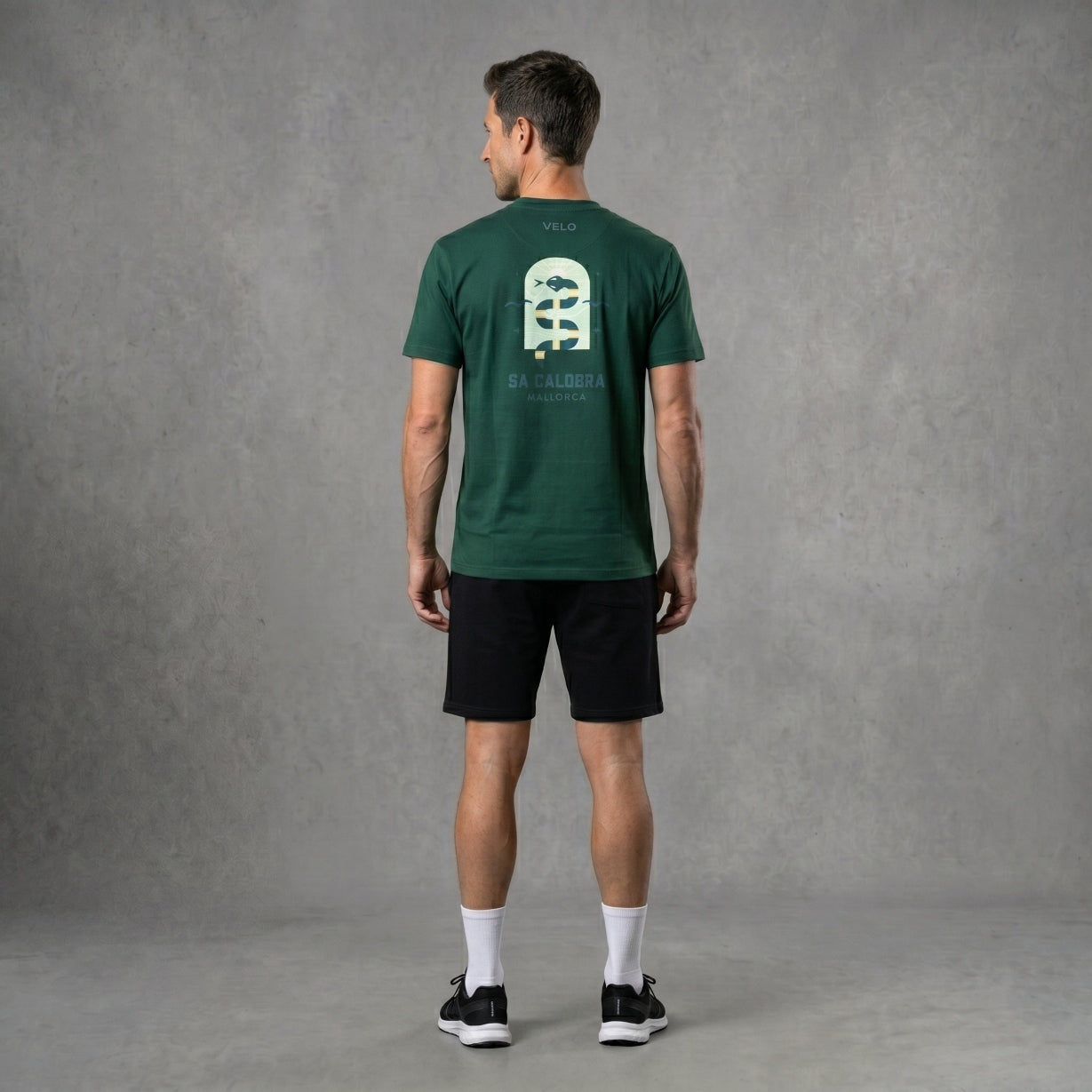 Groovy Mallorca Snake T-Shirt Evergreen