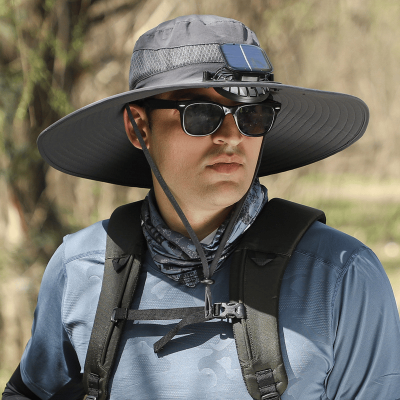??Best father¡®s Day Gifts?2025 New Ultralight Solar Fan Sun Hat ¨C Lighter Than a Baseball!?(Only 11oz)£ºJapanese Design