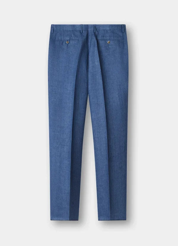 Linen Delave Hopsack Trouser