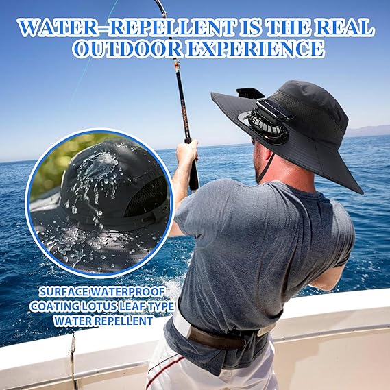 ??Best father¡®s Day Gifts?2025 New Ultralight Solar Fan Sun Hat ¨C Lighter Than a Baseball!?(Only 11oz)£ºJapanese Design