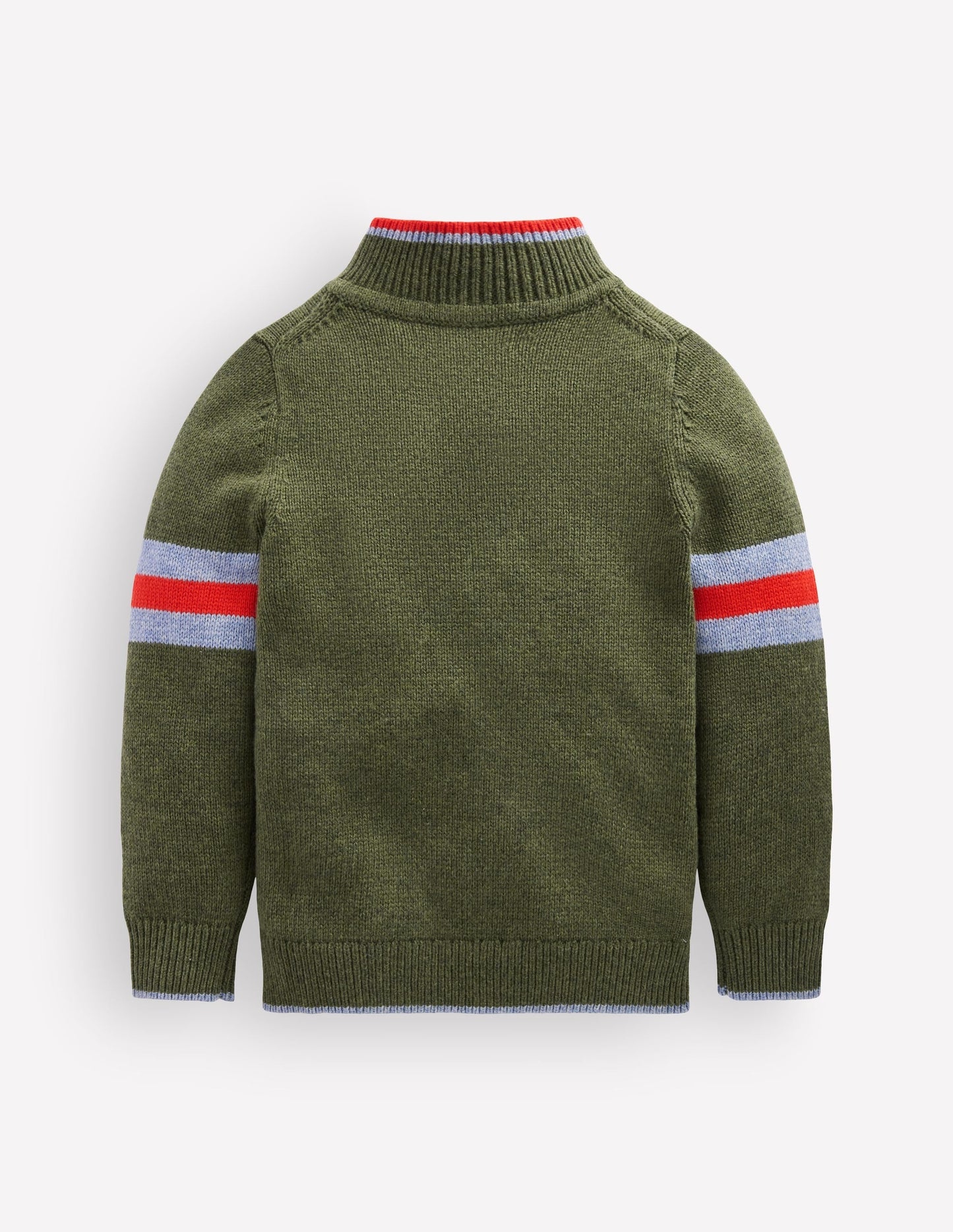 Heritage Half-Zip Jumper-Chive Marl