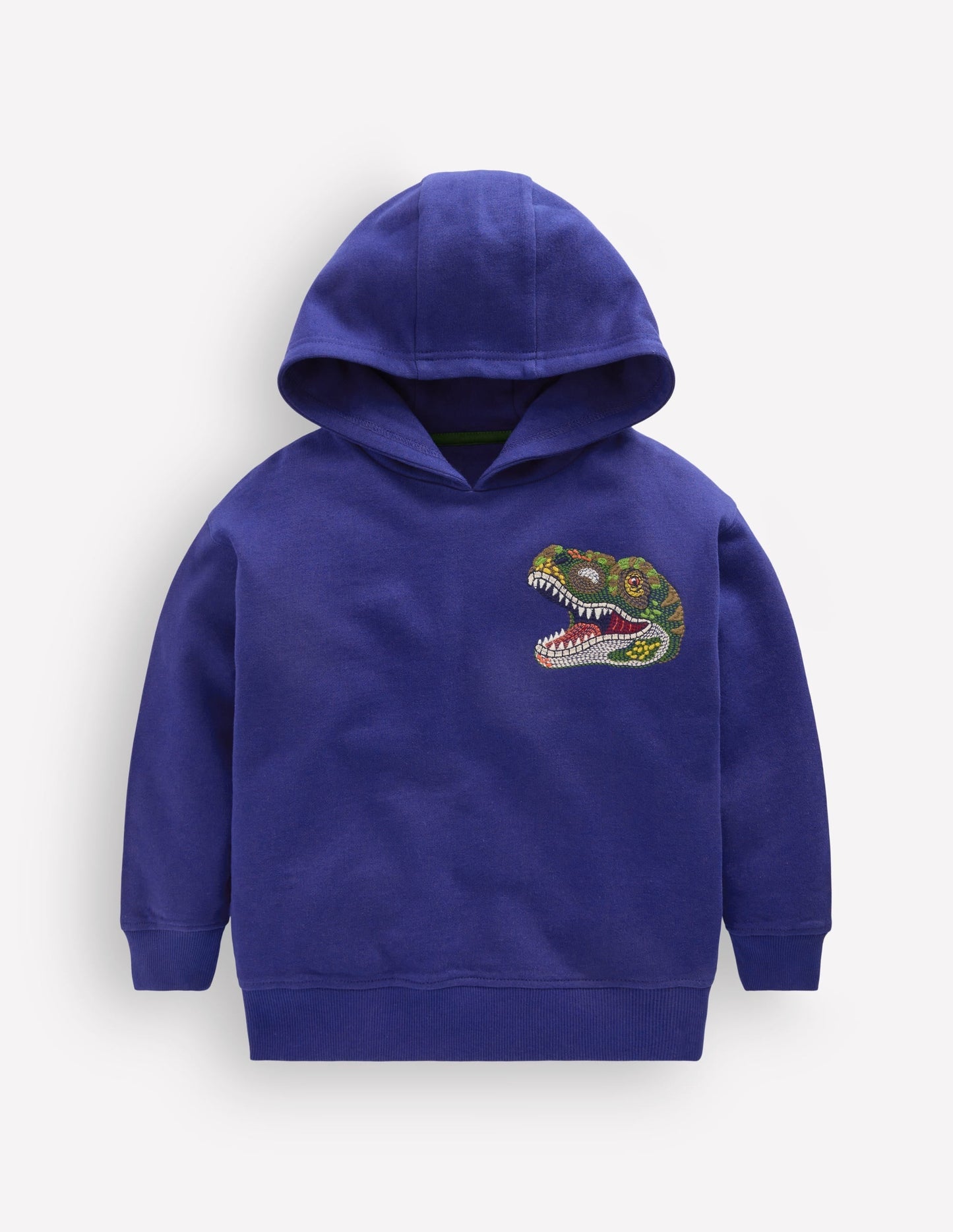 Superstitch Hoodie-Blue Dino