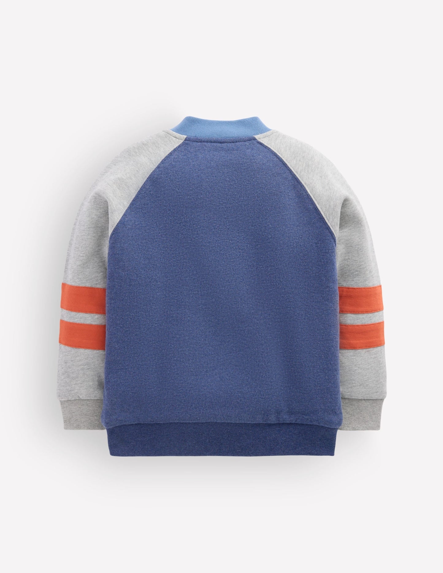 Fleece Lined Bomber-Grey Marl / College Navy