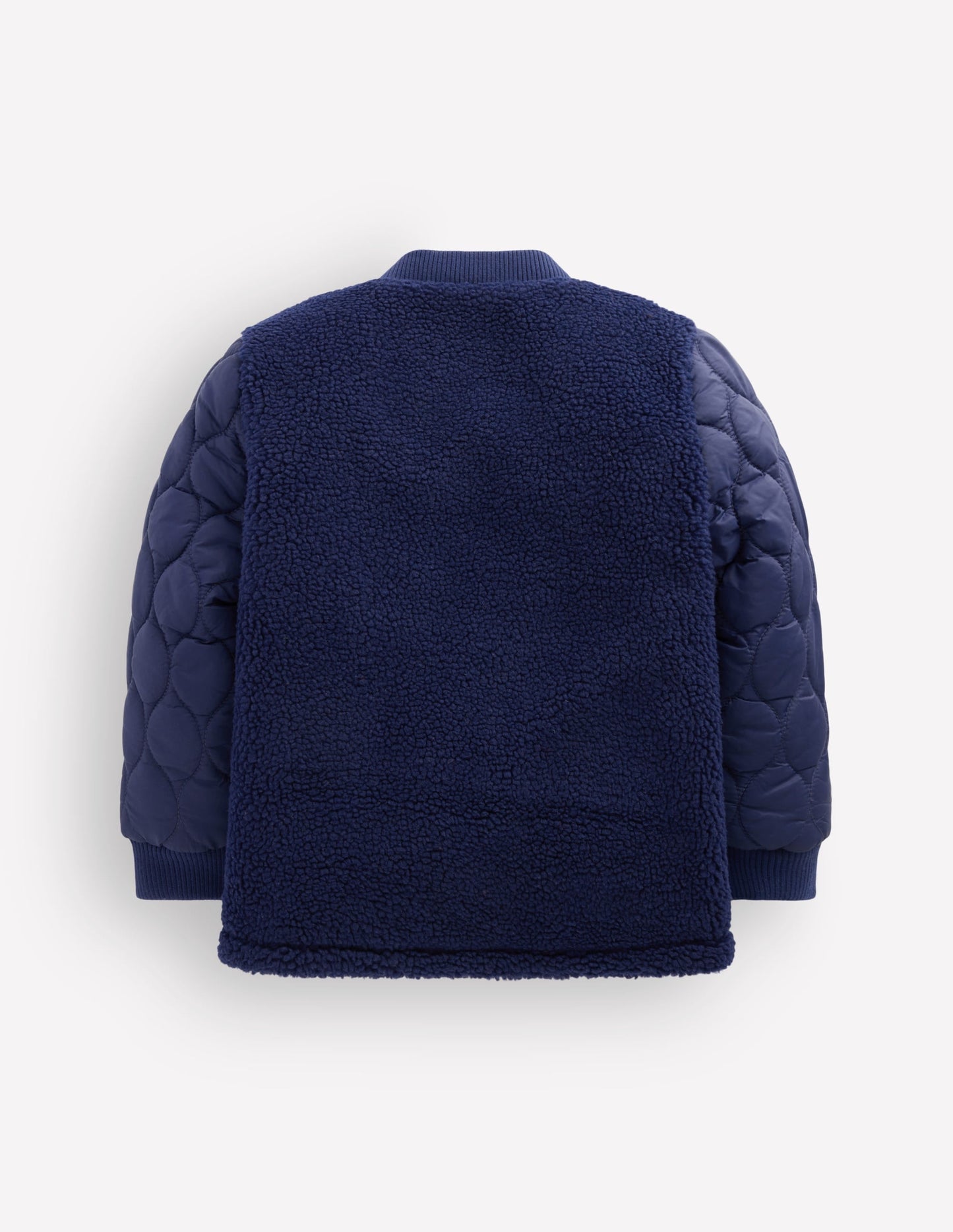 Borg Bomber Jacket-Medieval Blue