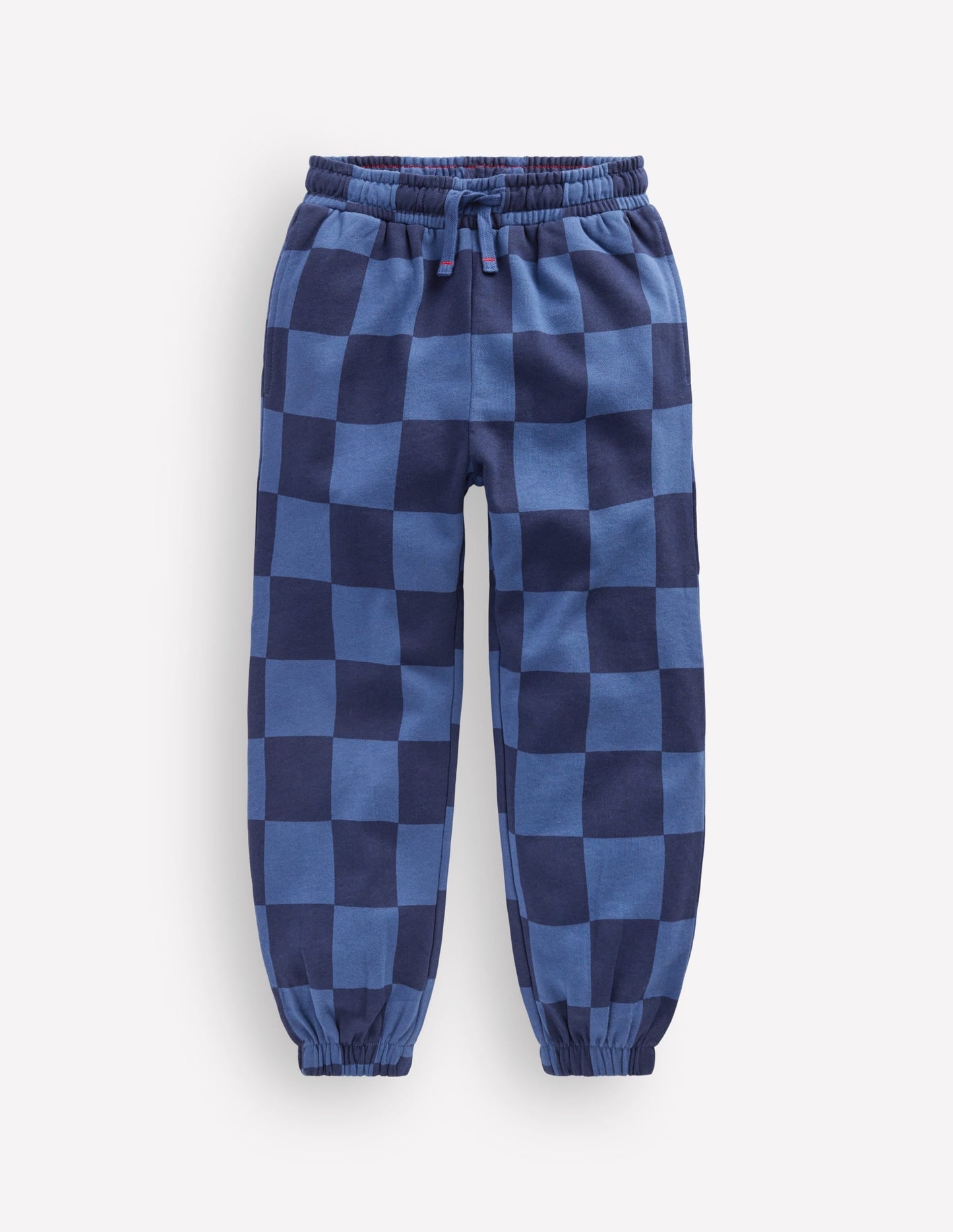Printed Joggers-College Navy / Denim Blue
