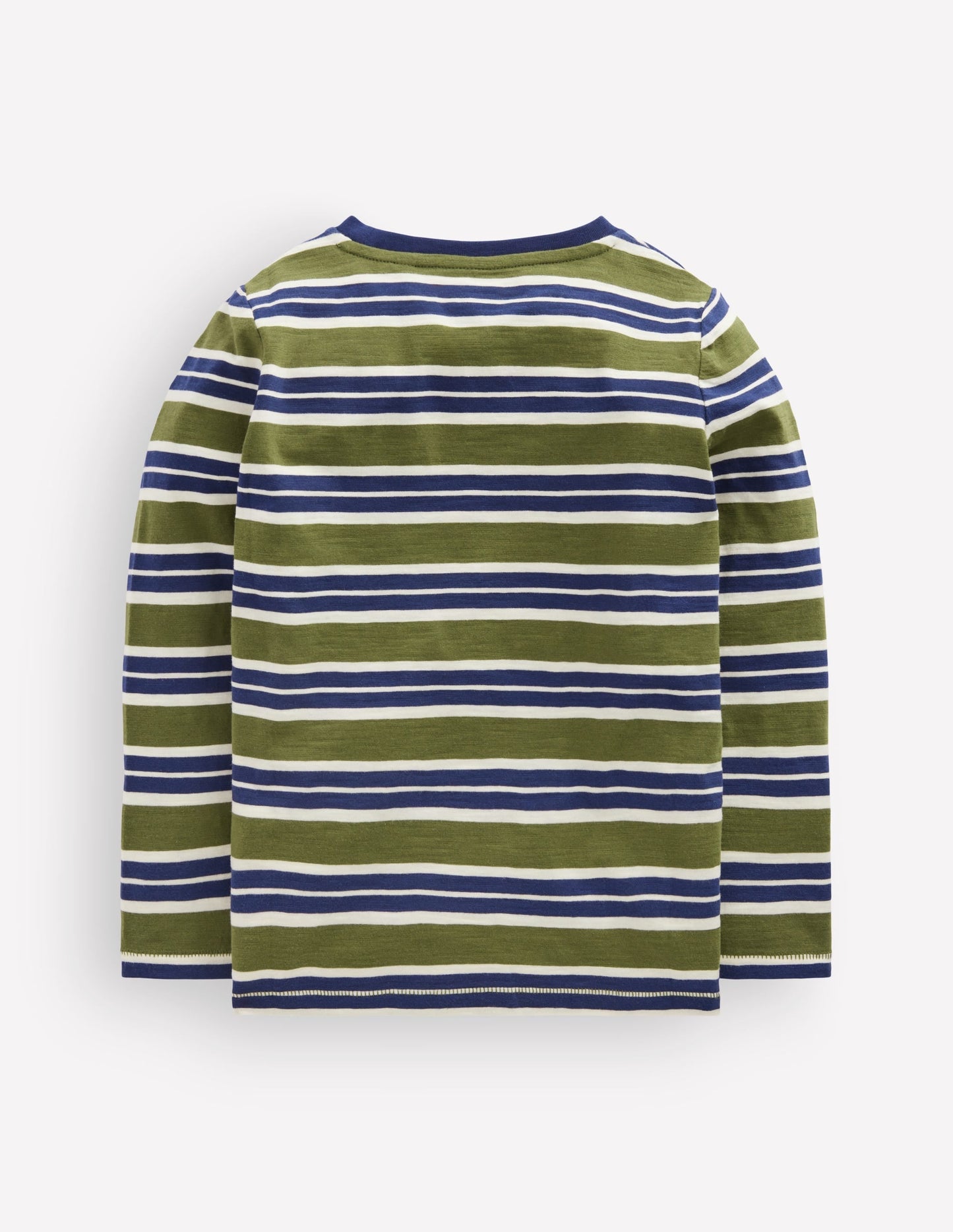 Everyday Long Sleeve T-Shirt-College Navy / Chive