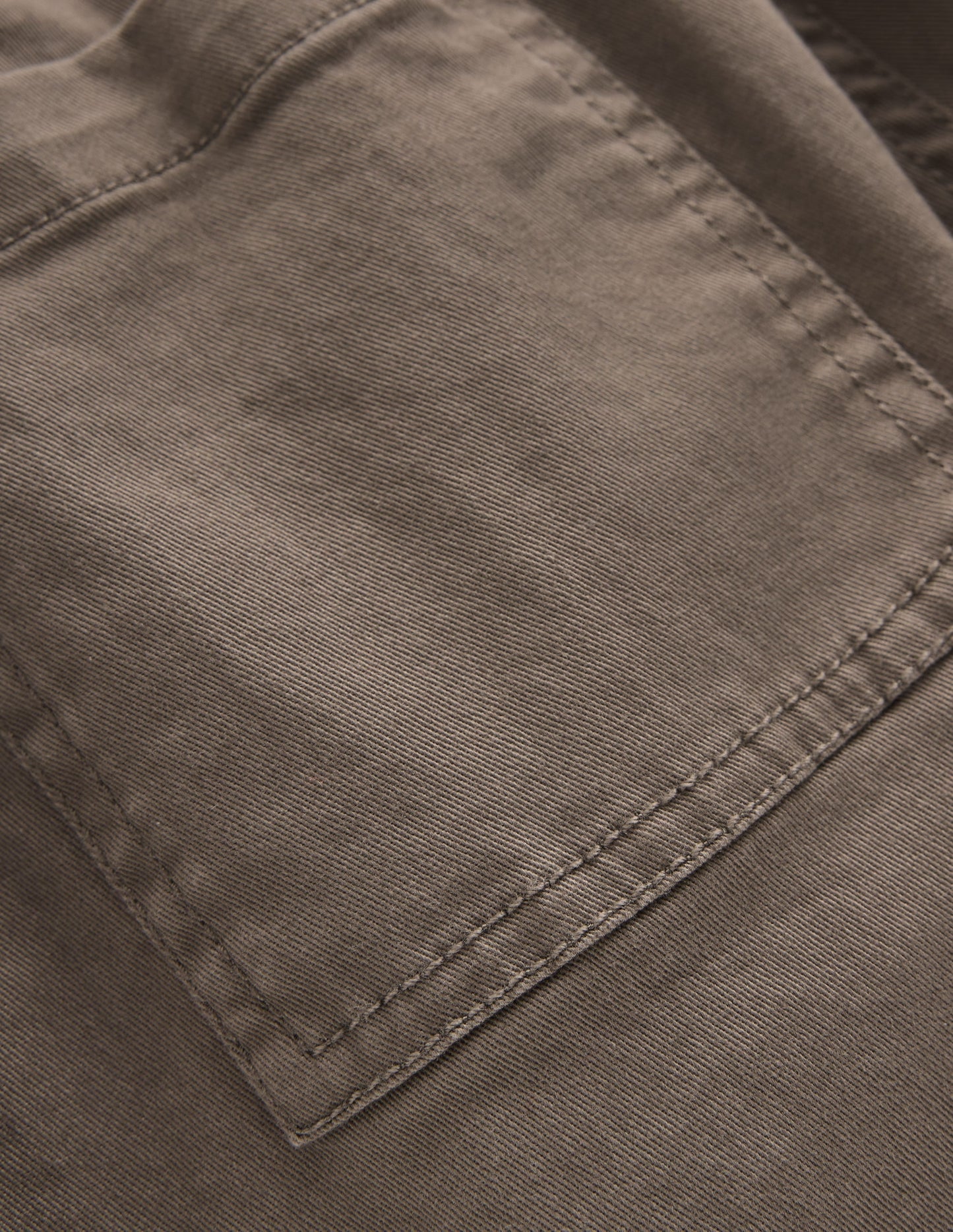 Easy Straight Chinos-Grey Walnut