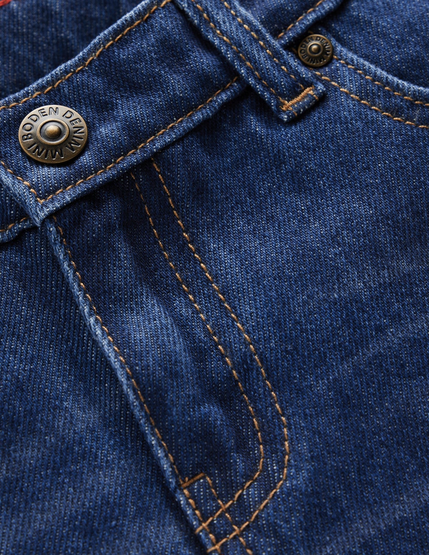 Regular Straight Jeans-MID WASH