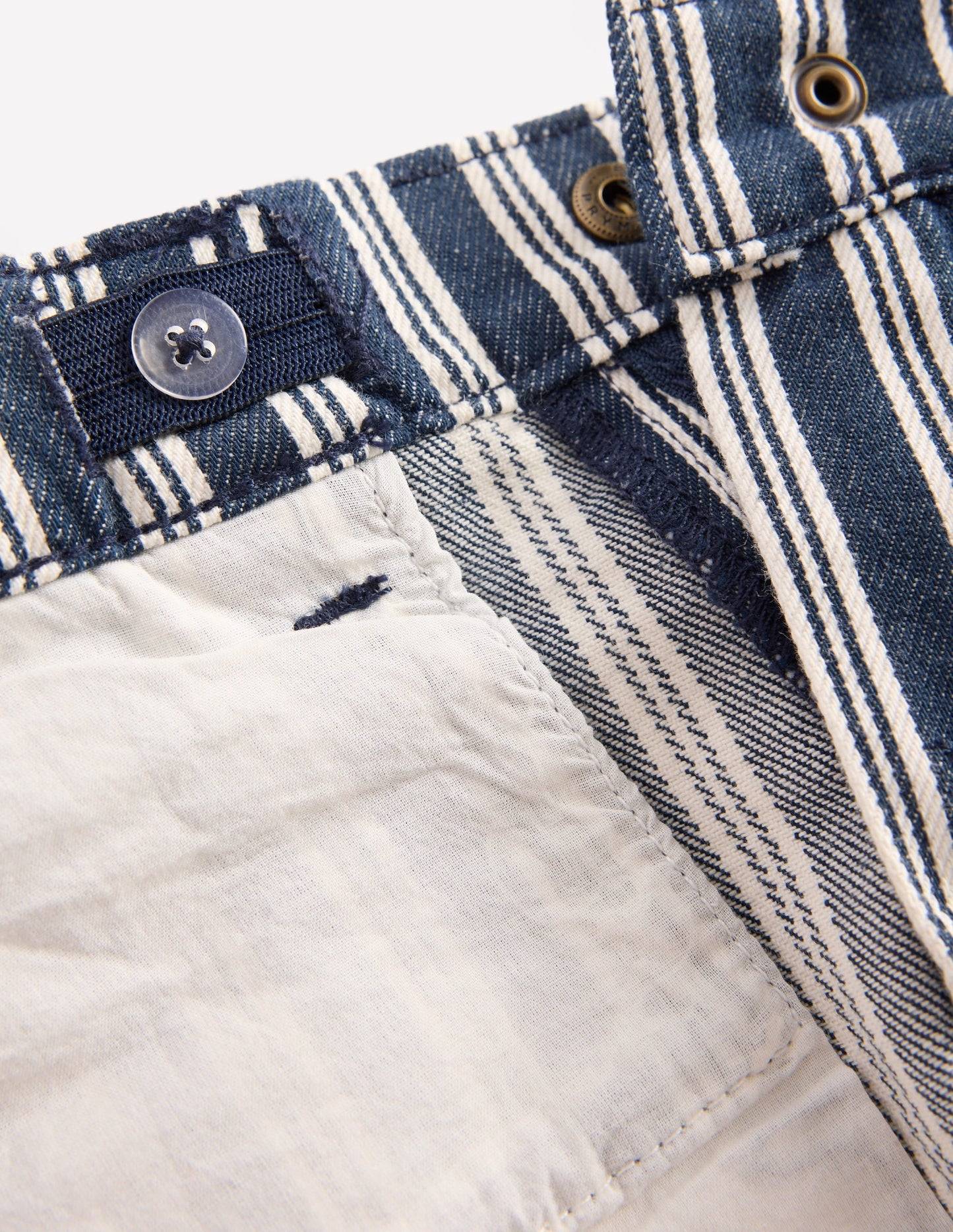 Regular Straight Jeans-Pin Stripe