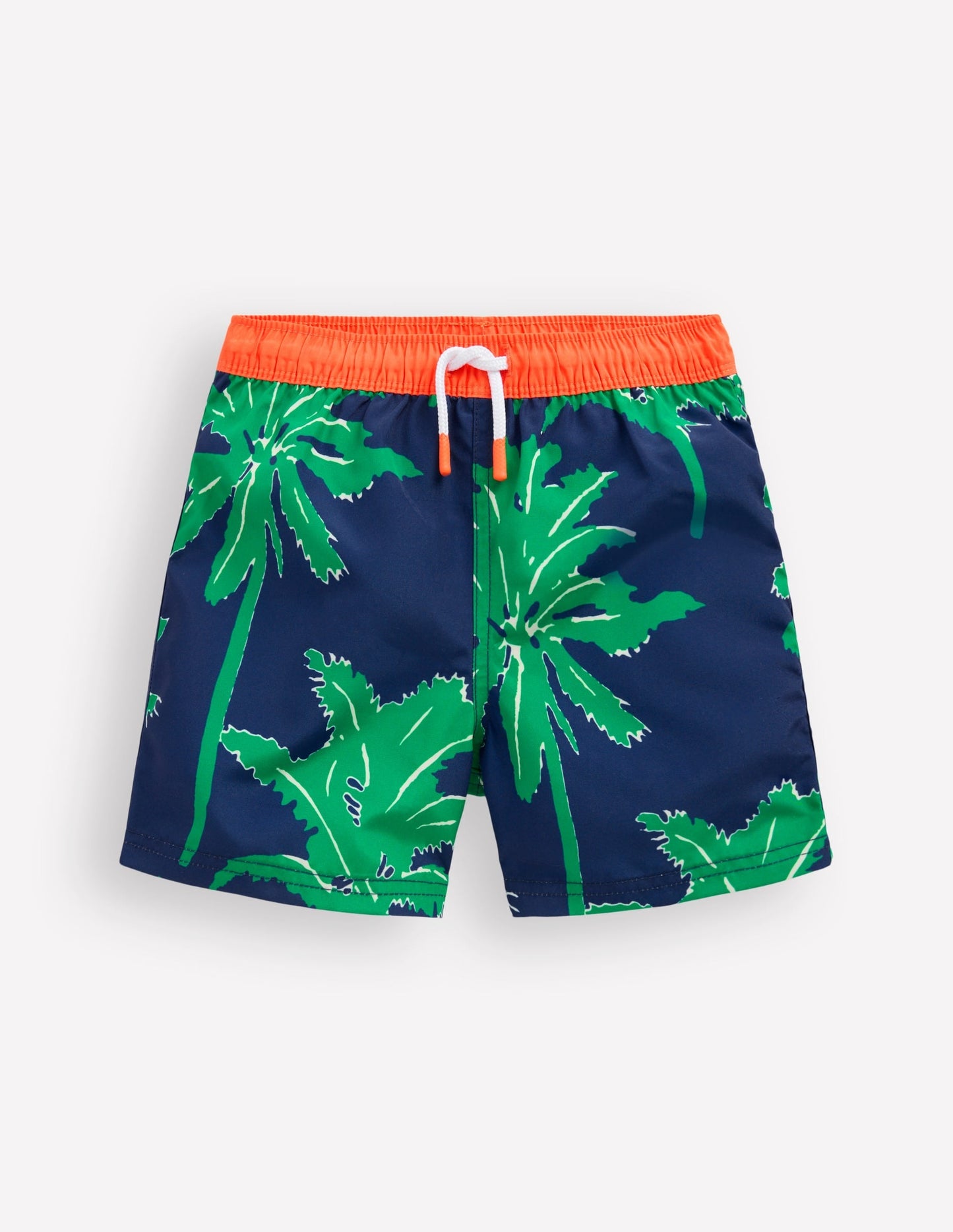 Swim Shorts-Starboard Blue Palm Trees
