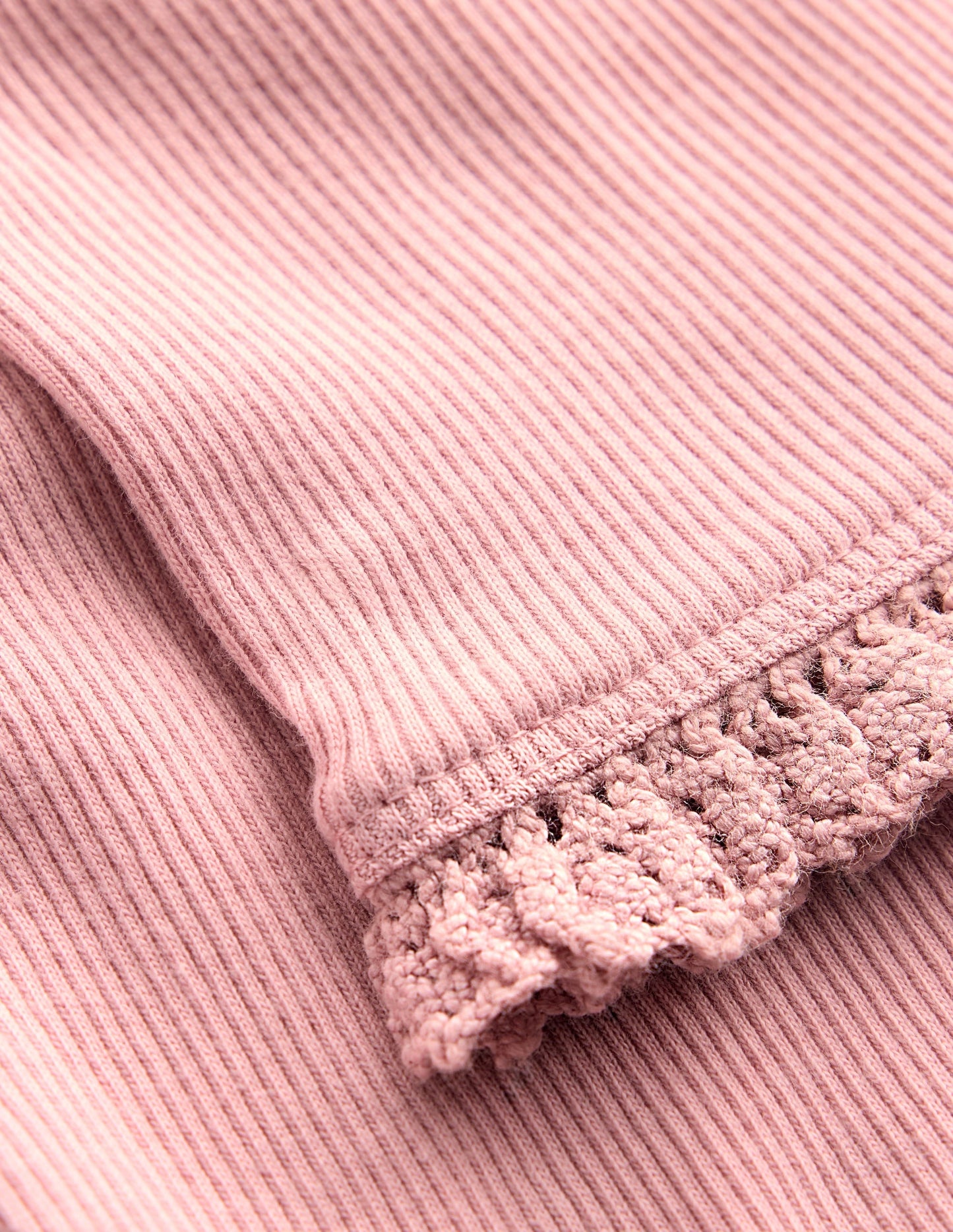 Ribbed Leggings-Vintage Pink