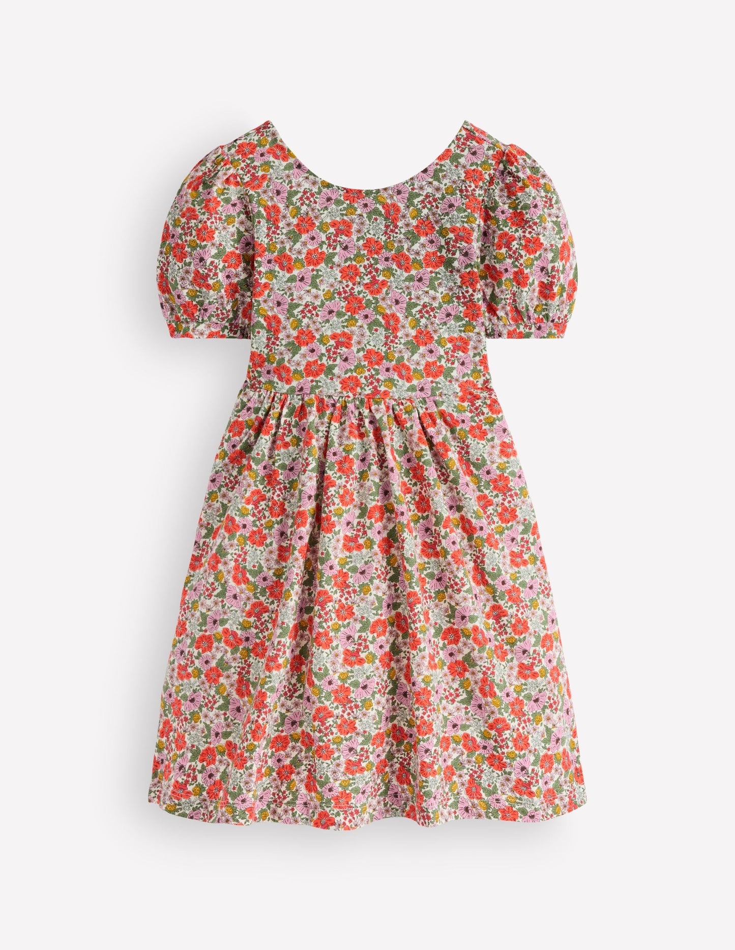 Ballerina Jersey Dress-Multi Floral