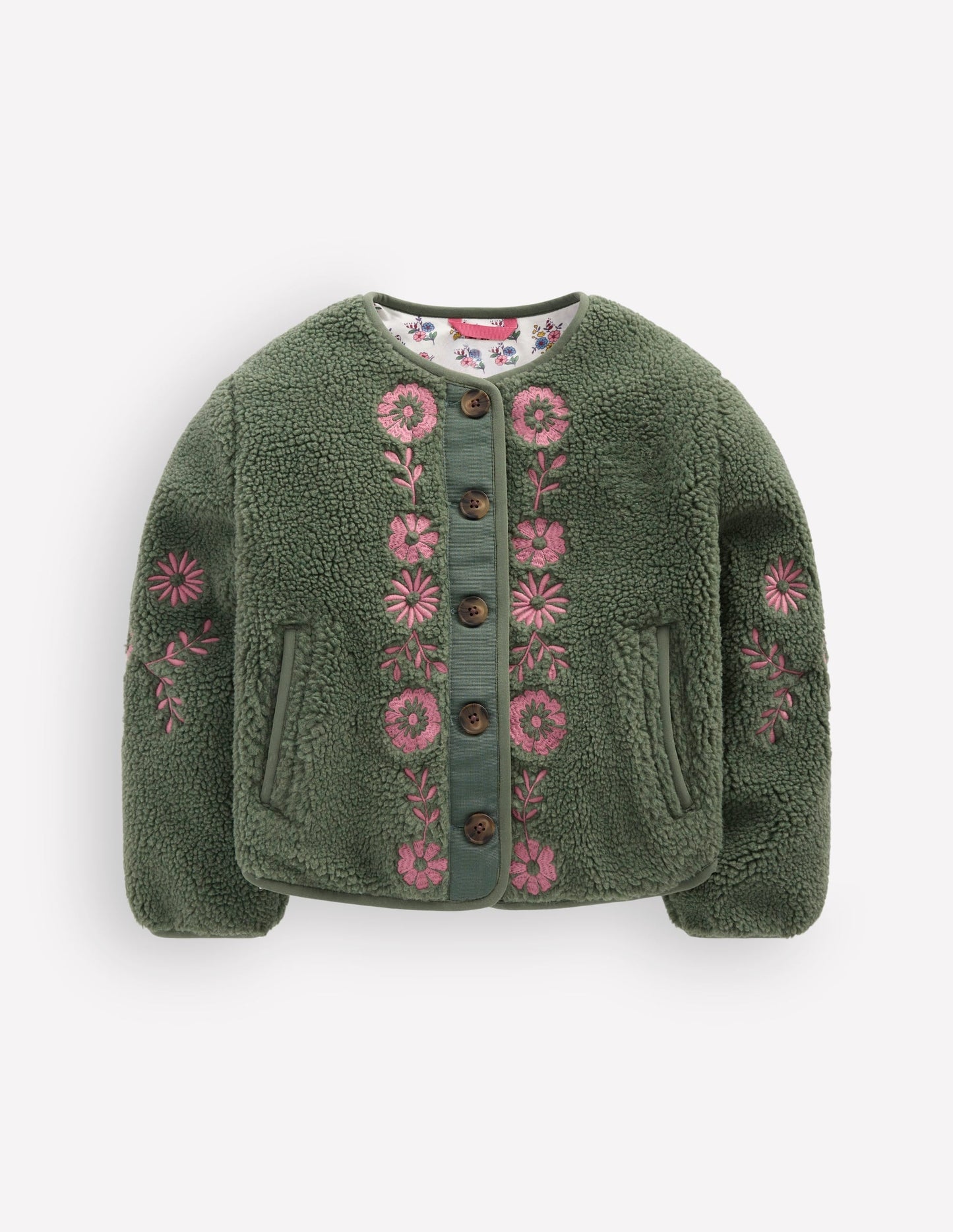 Pretty Borg Jacket-Dark Forest Embroidery