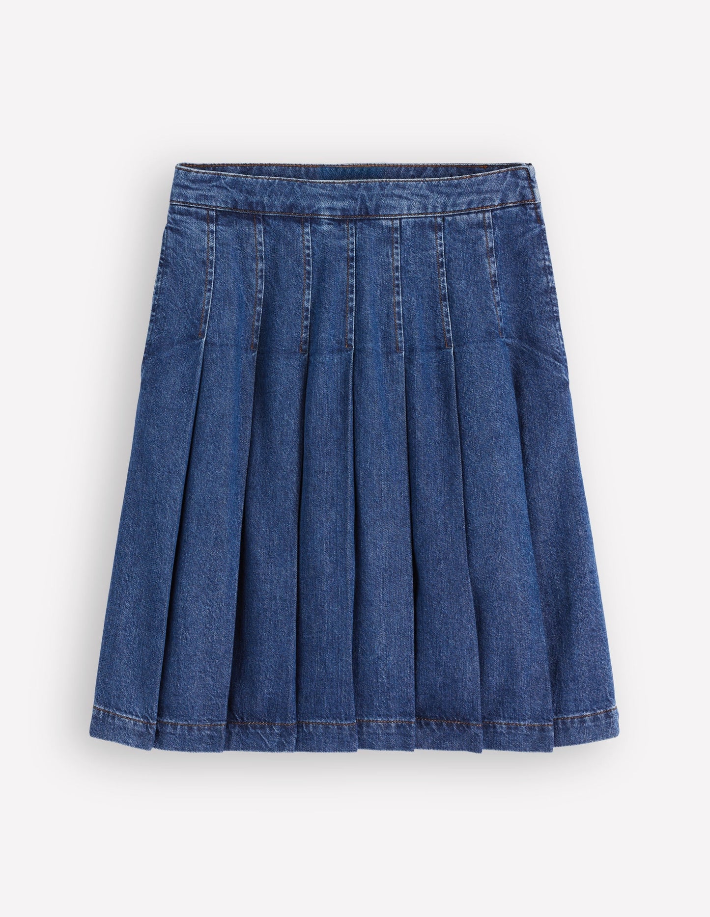 Aya Denim Skirt-Mid Vintage