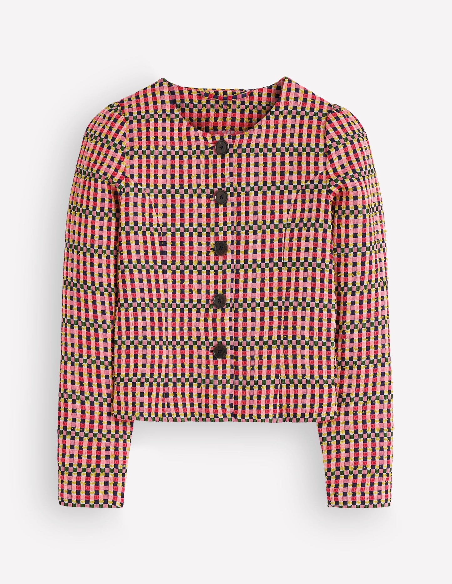 Salisbury Puff Sleeve Jacket-Multi