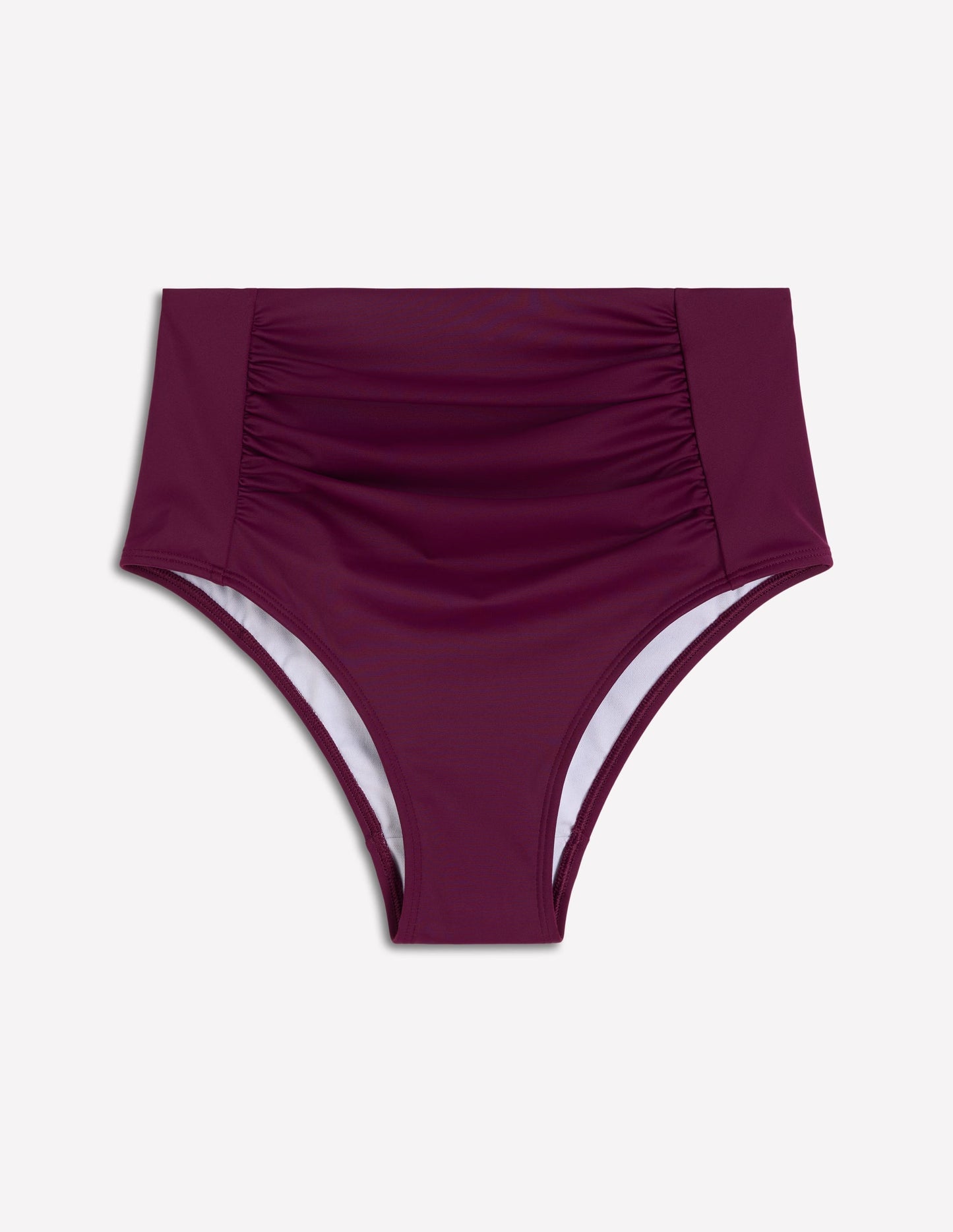 Kythira Ruched Bikini Bottoms-Chocberry