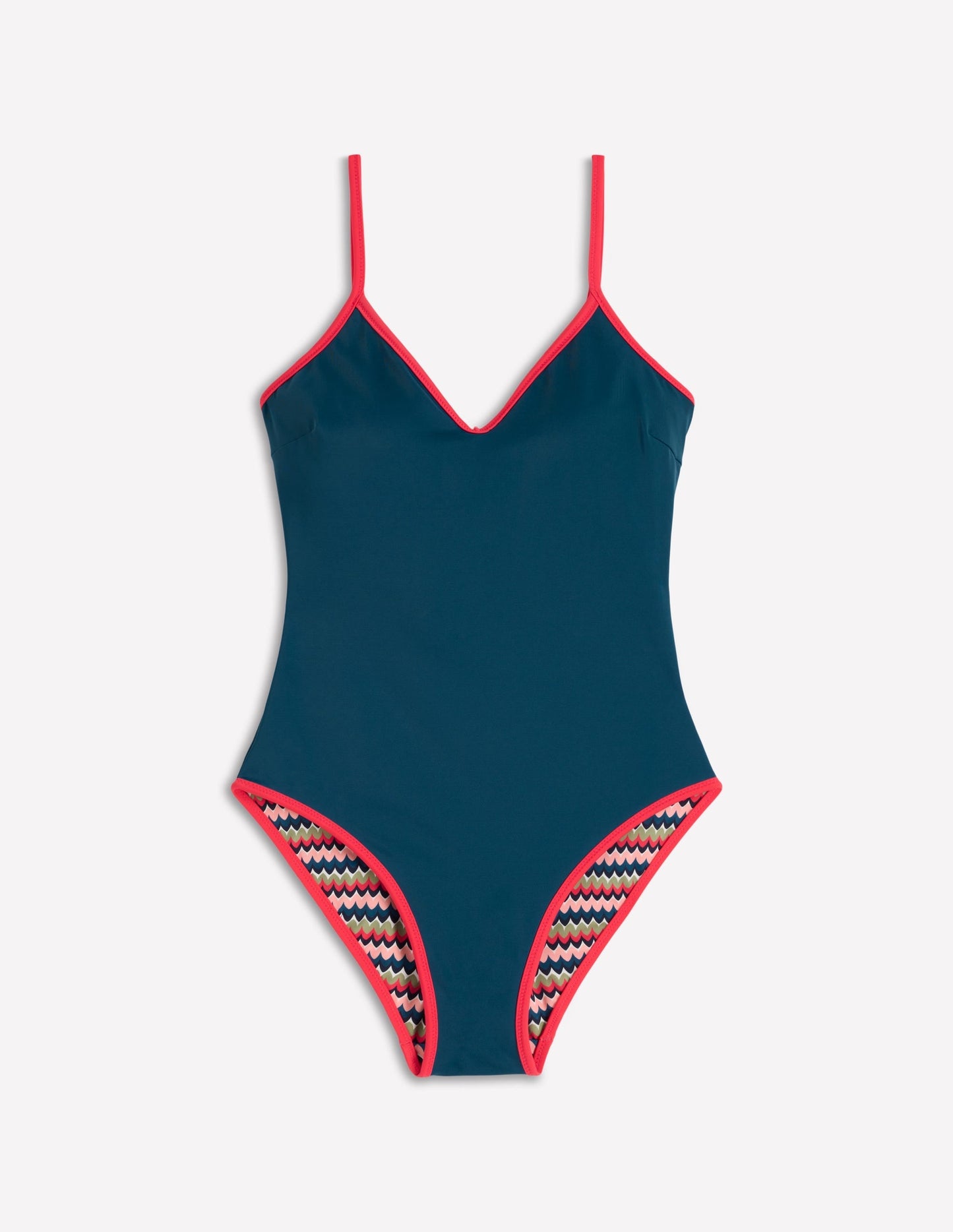 Symi Reversible Swimsuit-Multi, Zigzag Ripple