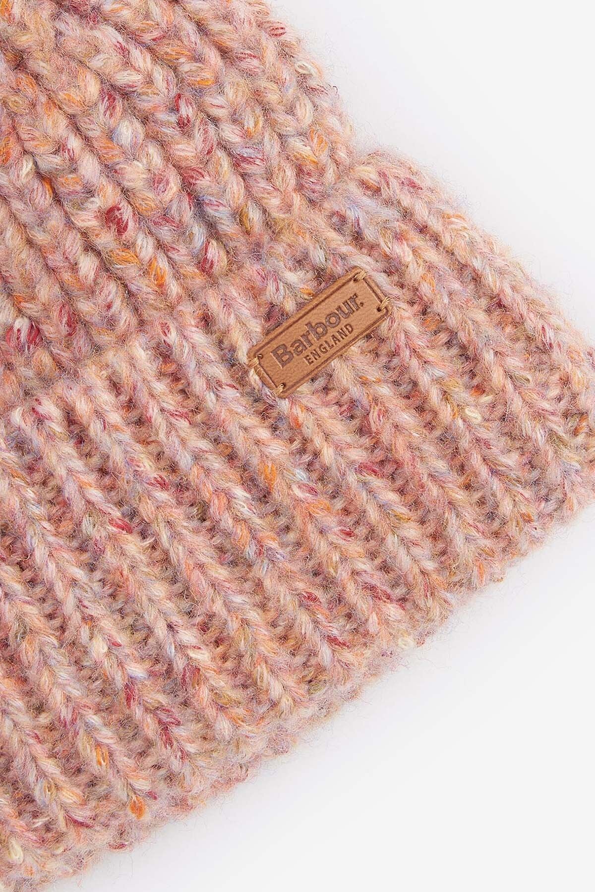Greta Beanie - PINK RUST