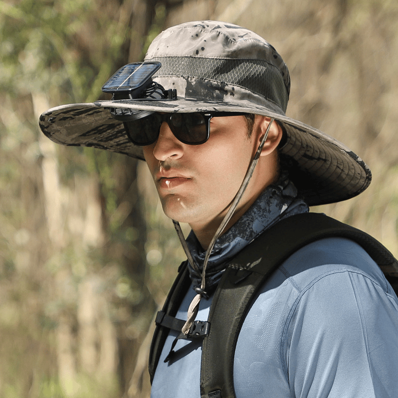 ??Best father¡®s Day Gifts?2025 New Ultralight Solar Fan Sun Hat ¨C Lighter Than a Baseball!?(Only 11oz)£ºJapanese Design