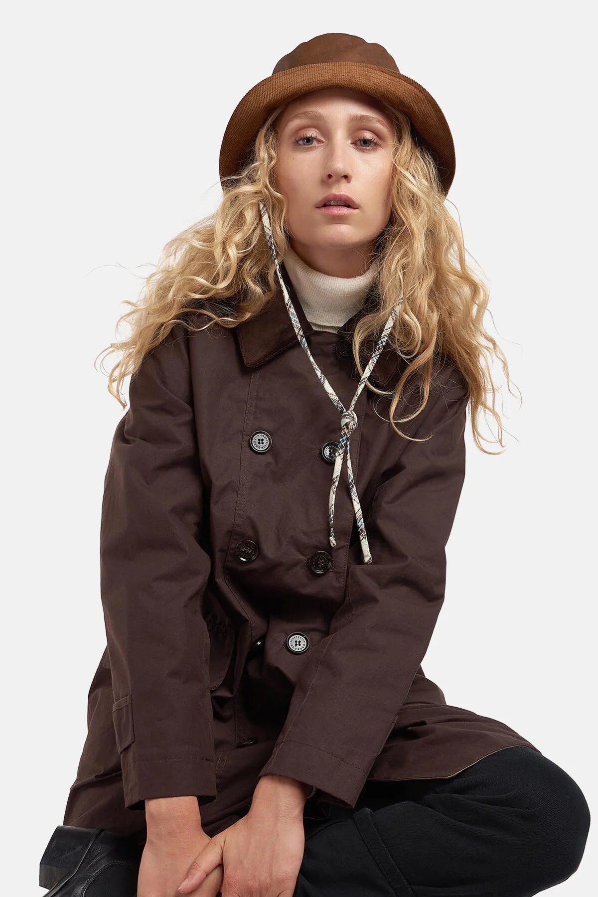 Fife Casual Jacket by ALEXACHUNG - RUSTIC SEED PEARL