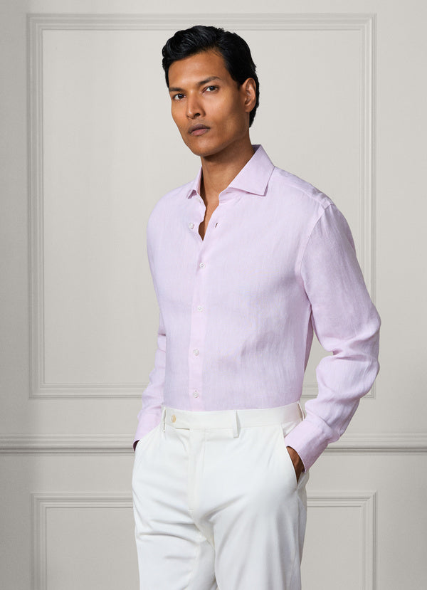 Tailored Fit Linen Shirt