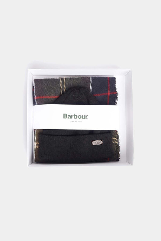 Swinton Beanie & Galingale Scarf Gift Set - CLASSIC