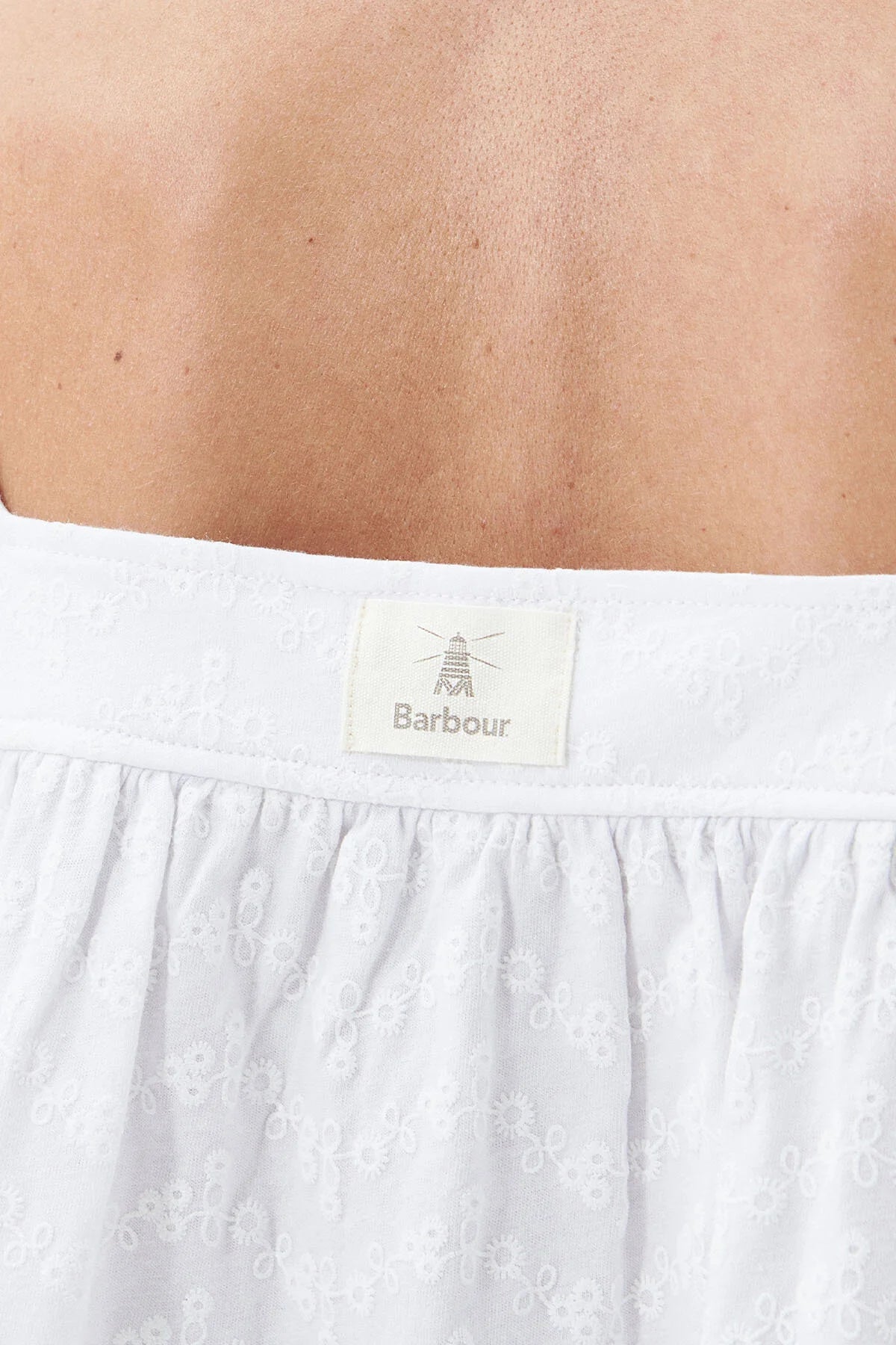 Delphinium top - WHITE