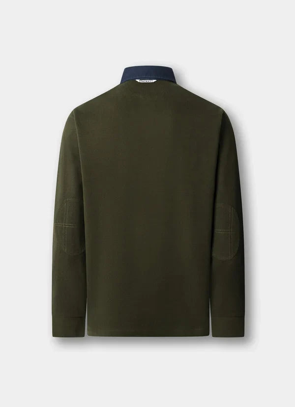 Classic Fit Long Sleeve Peaks Rugby
