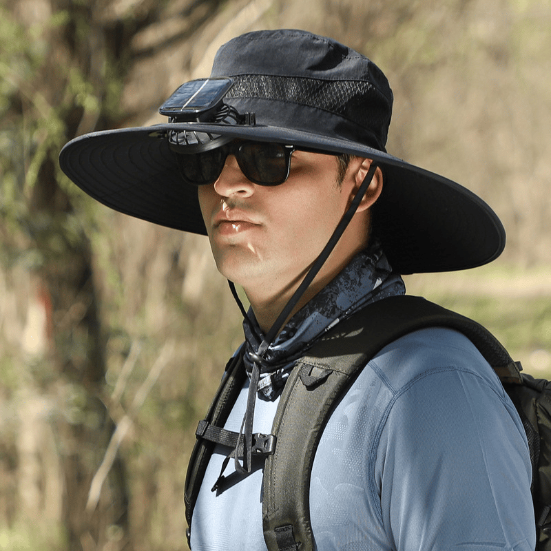 ??Best father¡®s Day Gifts?2025 New Ultralight Solar Fan Sun Hat ¨C Lighter Than a Baseball!?(Only 11oz)£ºJapanese Design