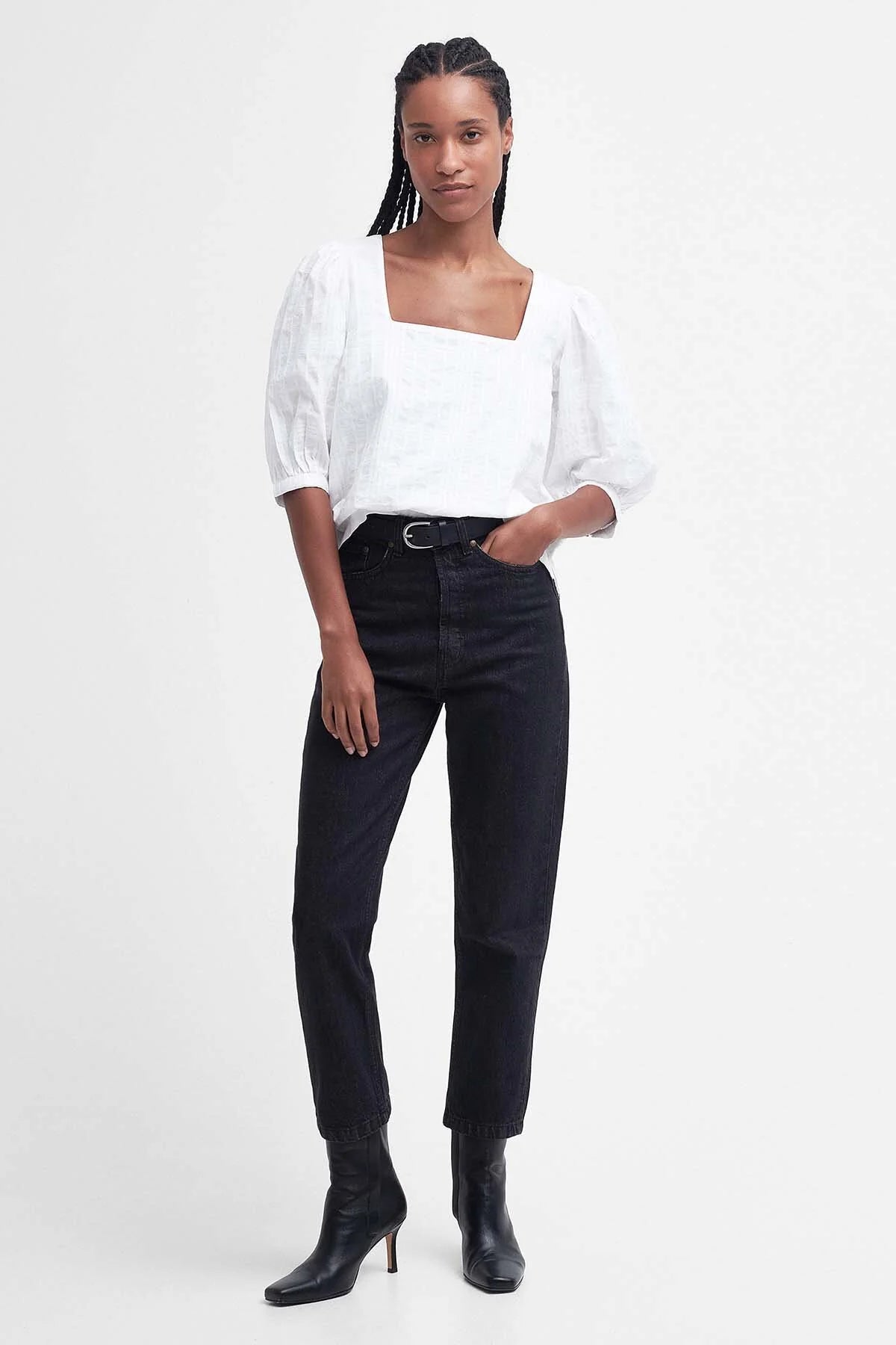 Macy Blouse - WHITE