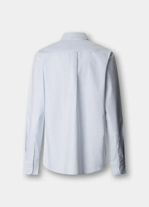 Classic Fit Oxford Ticking Stripe Shirt