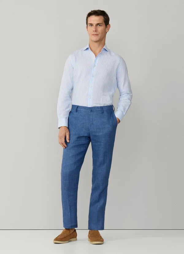 Linen Delave Hopsack Trouser