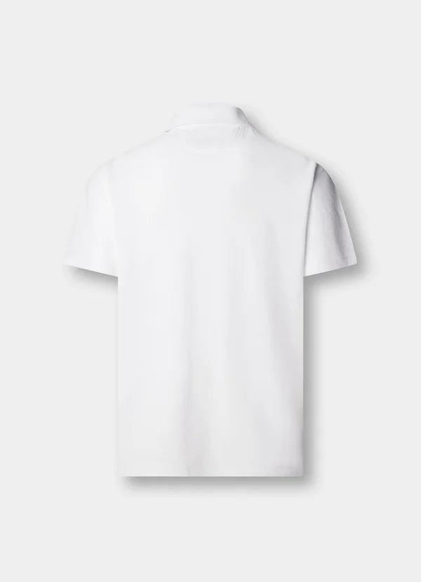 Classic Fit Short Sleeve Textured Knit Polo