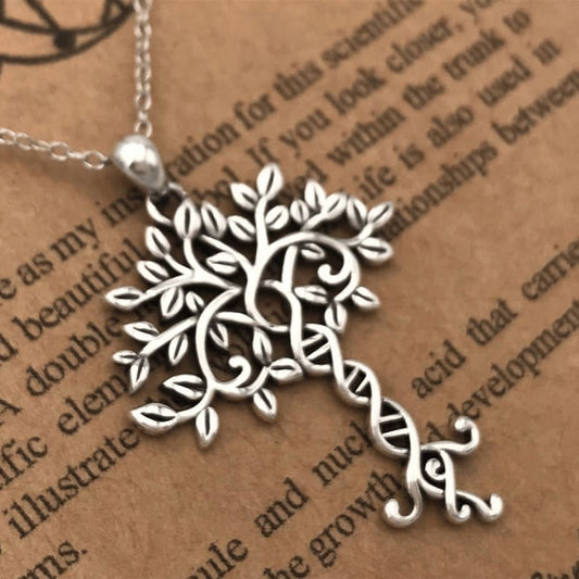🔥Sterling Silver DNA Tree of Life necklace