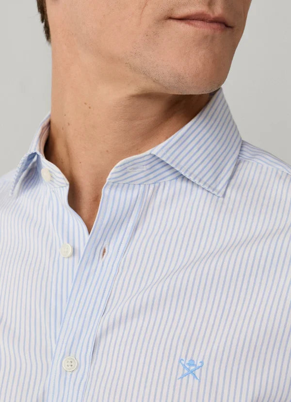 Classic Fit City Stripe Poplin Shirt