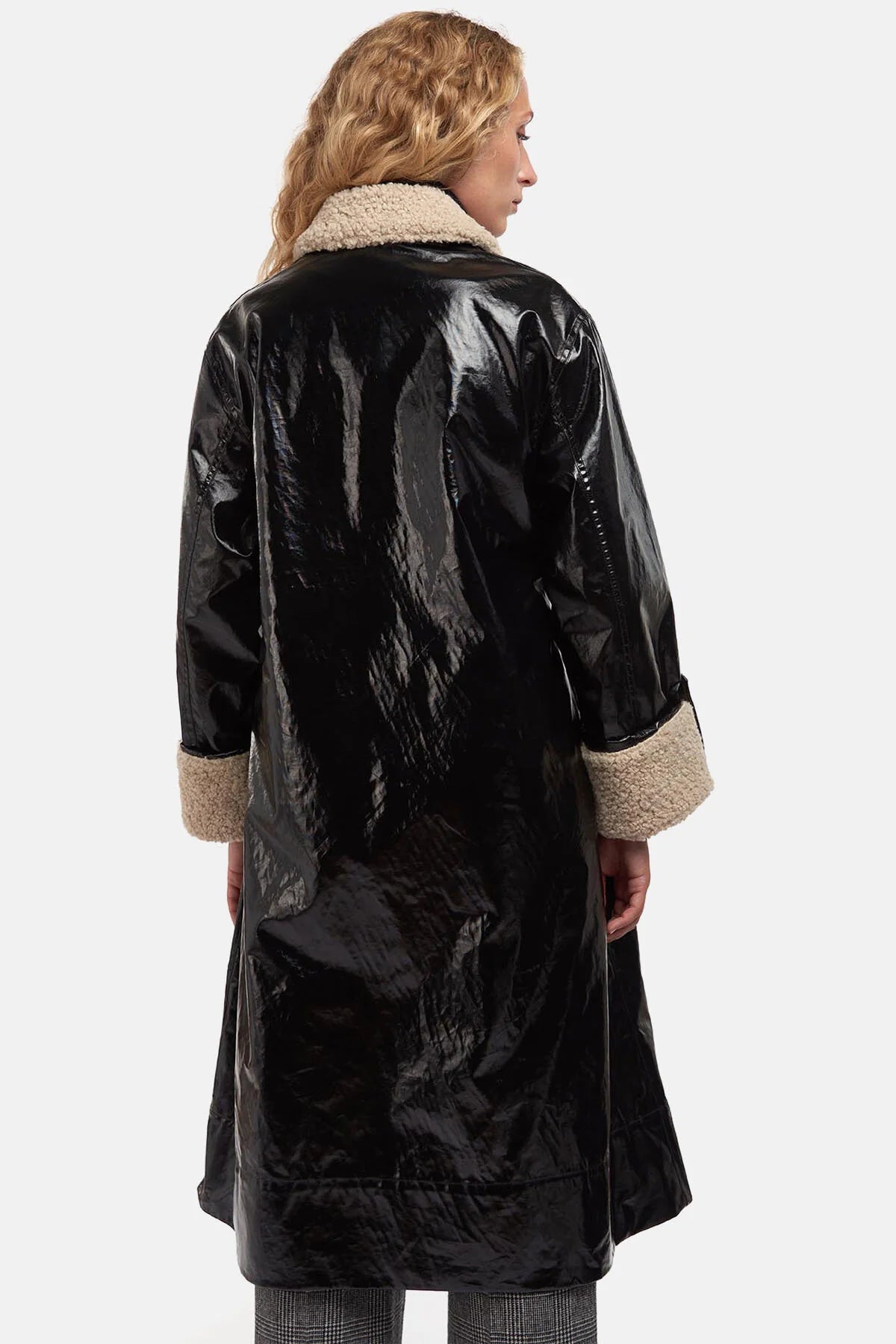 Euginie Casual Jacket by ALEXACHUNG - BLACK HERITAGE CHECK